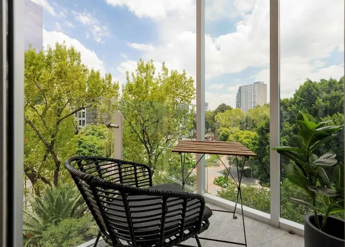 Espectacular Vista En La Roma. Ac. Gran Ubicacion. Apartment *